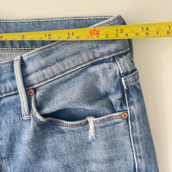 MOTHER The Mid Rise Dazzler Ankle Cut & Paste Womens Jeans - Picture 11 of 14